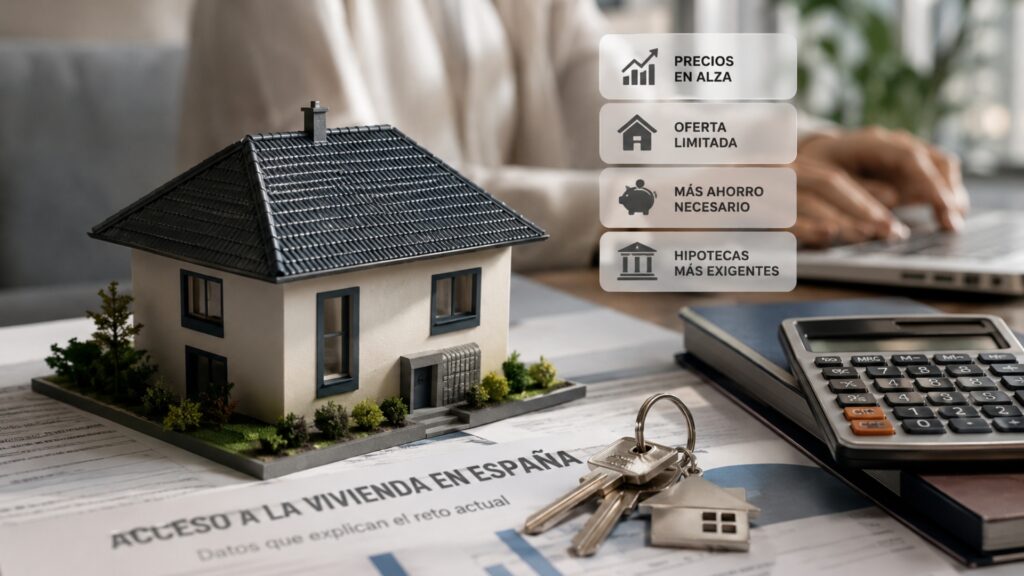 ¿Por qué cada vez cuesta más acceder a la vivienda en España?