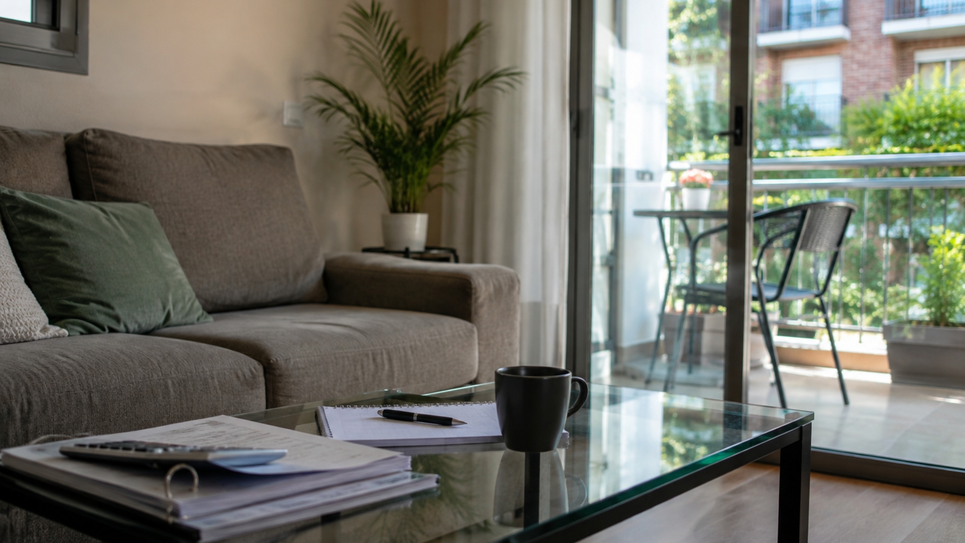 Persona calculando su capacidad de compra para comprar una vivienda