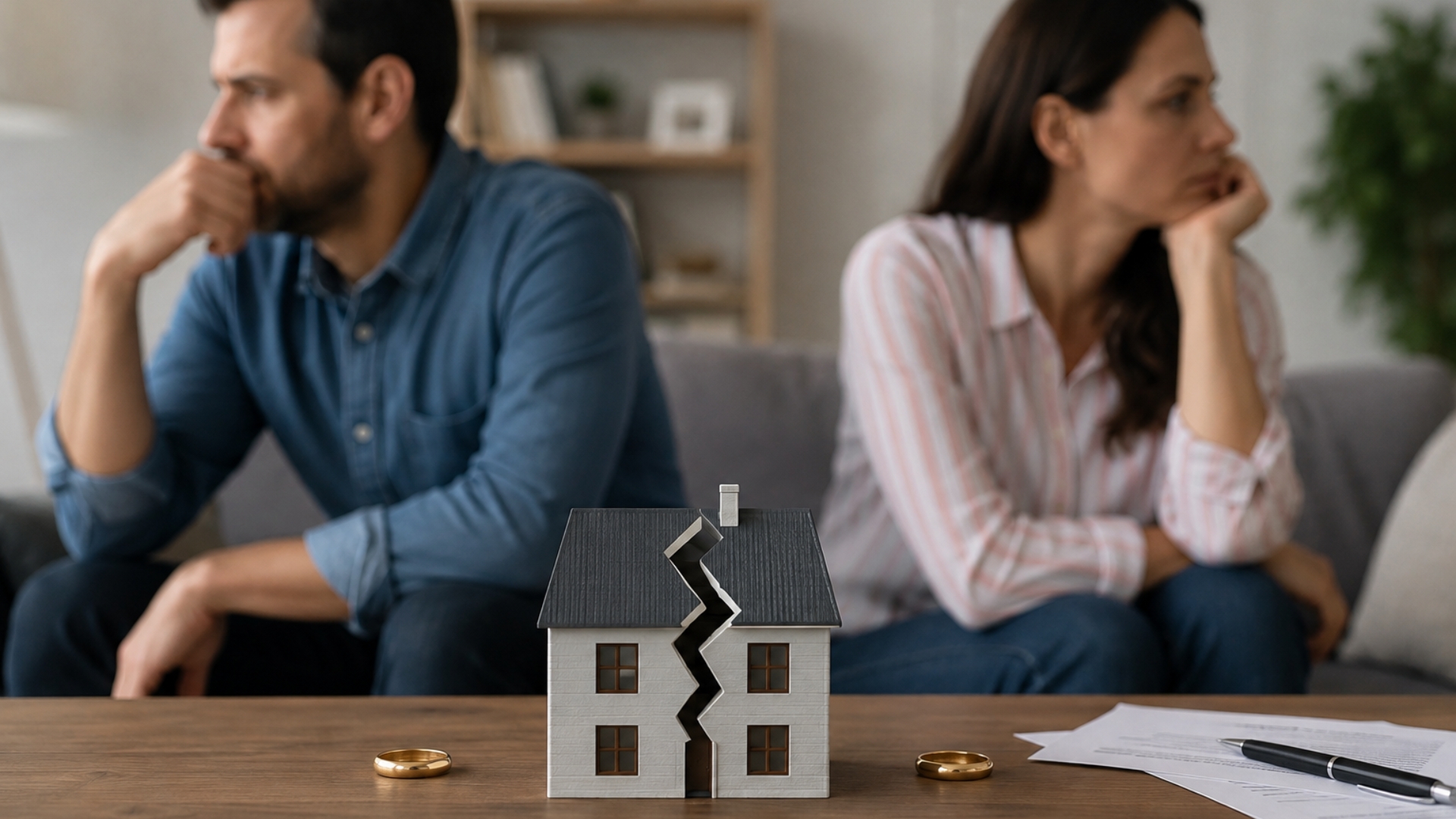 Vivienda después de un divorcio y opciones de venta